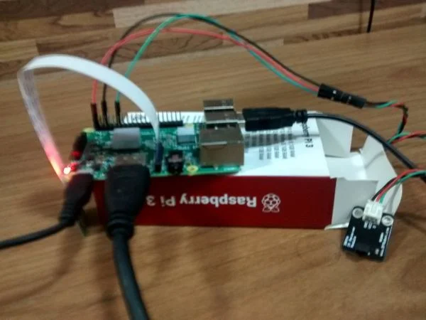 Sensor infra-vermelho com Raspberry